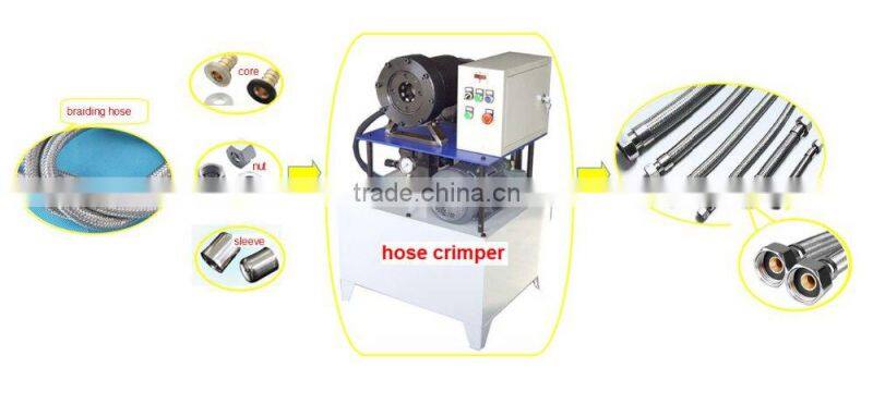 Plumbing crimping machine rubber hose crimping machine hydraulic hose crimping machine