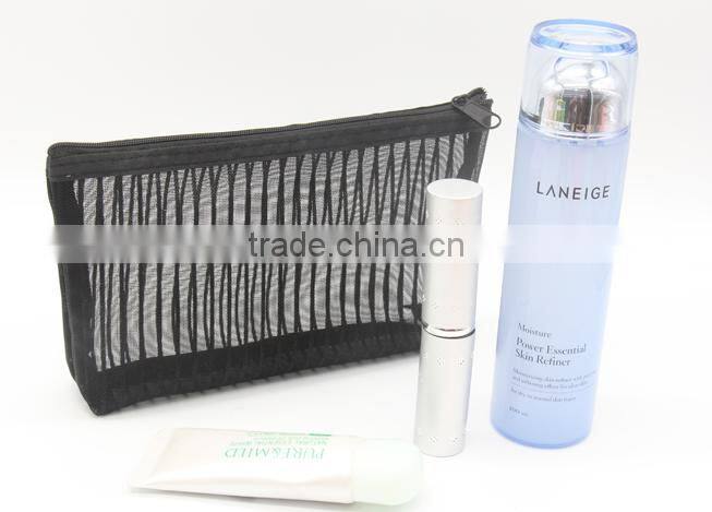Hot selling 2016 new style Mesh hanging travel toiletry bag