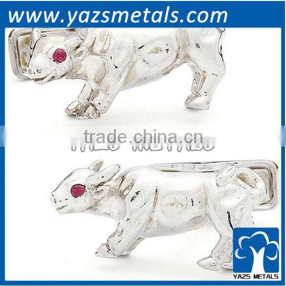2015 manufacturer OEM custom metal cufflinks for gift or present