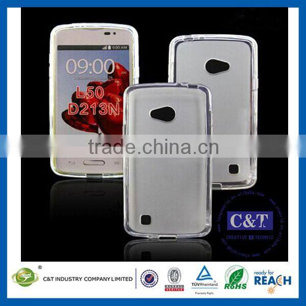 C&T Cell phone accessories factory Flexible TPU Gel Case for LG L50
