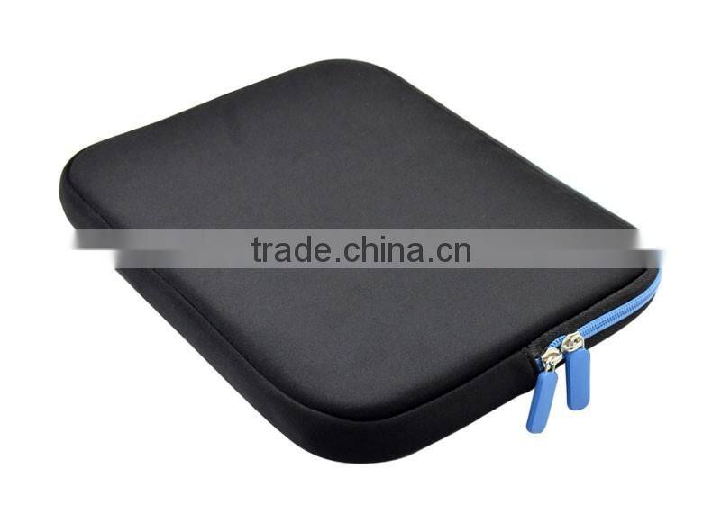 Shenzhen factory shockproof waterproof lightweight tablet pouch with zipper