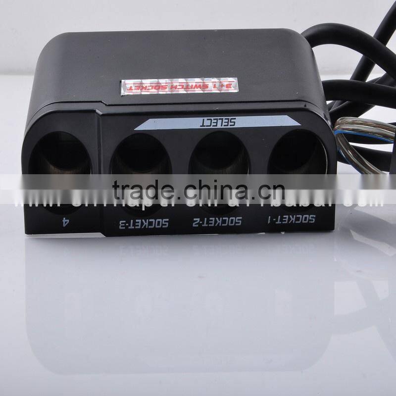 Blue Car Power Adapter Car Cigarette Charger Socket