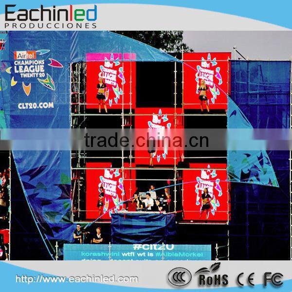 display led rental slim outdoor p6mm