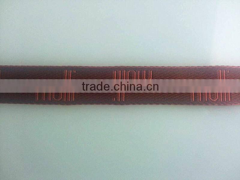 Elastic Feature & pp Material polyester webbing for garment