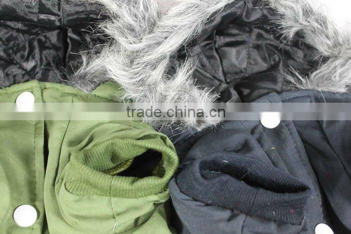 Four feet Pet clothing Winter Dog Coat
