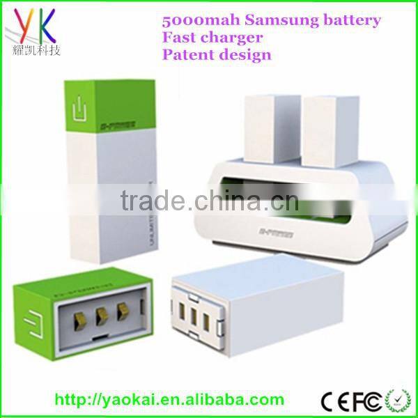 2015 new products replacable 5000mAh~50000mah external power bank, universal powerbank, mobile power supply for all smart phone