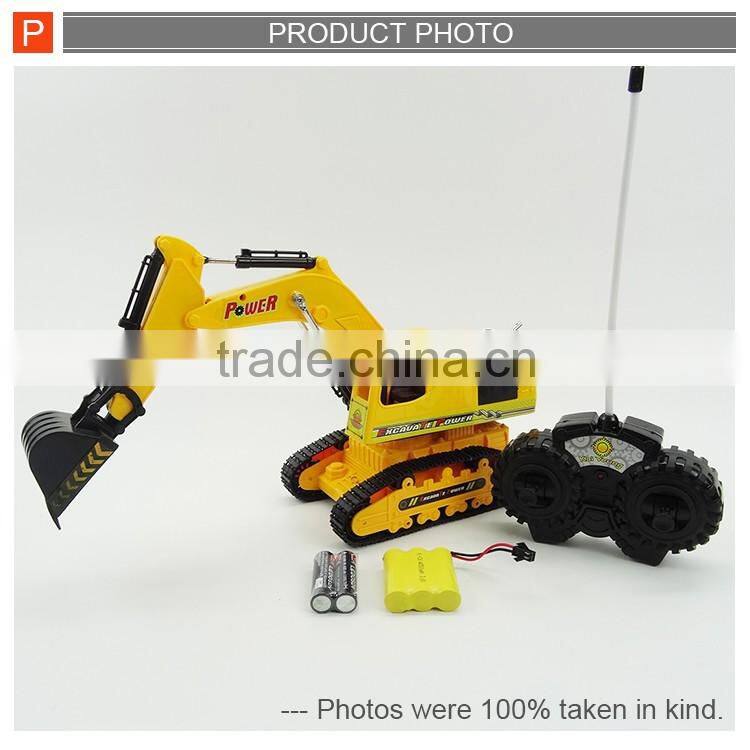 Hot sale 4channels radio control toy rc engineering truck