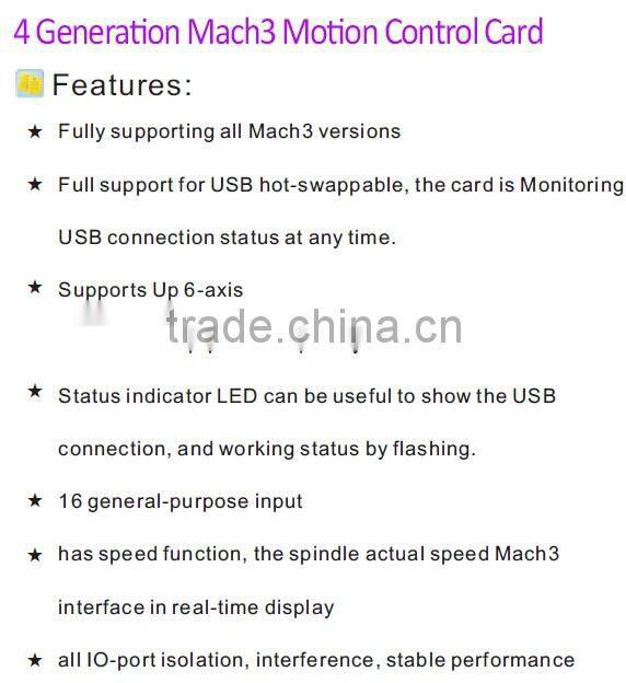 3 Axis mach3 CNC breakout board CNC motion controller card Stepper motor driver