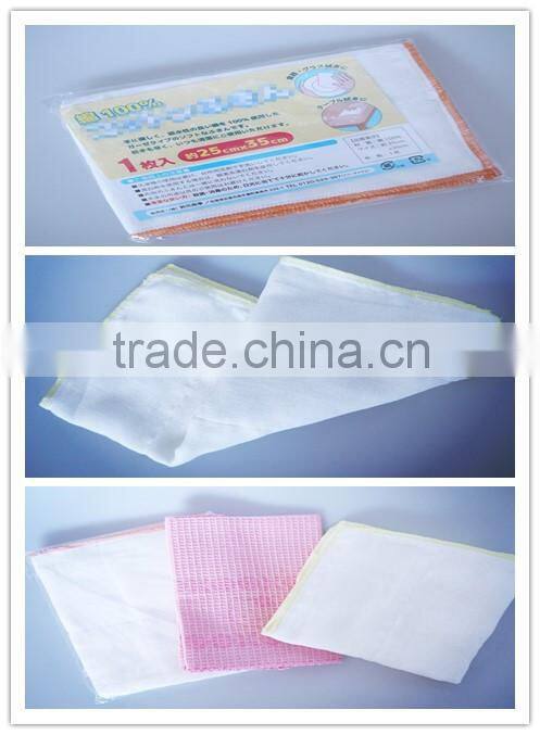 bleached cleaning cloth