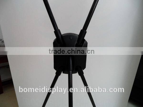 Folding X banner stand with cheap price