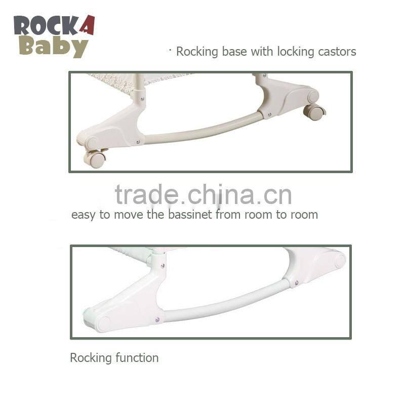 2016 high quality breathable baby crib, fabric baby crib bedding set