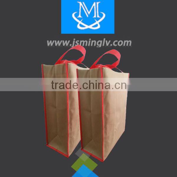 2016 hot sale custom disposable cheap non-woven handbag