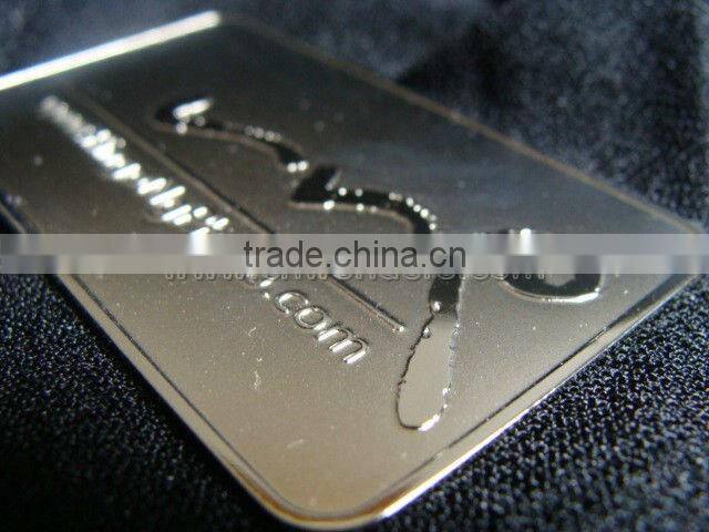 High quality custom stainless steel name plate