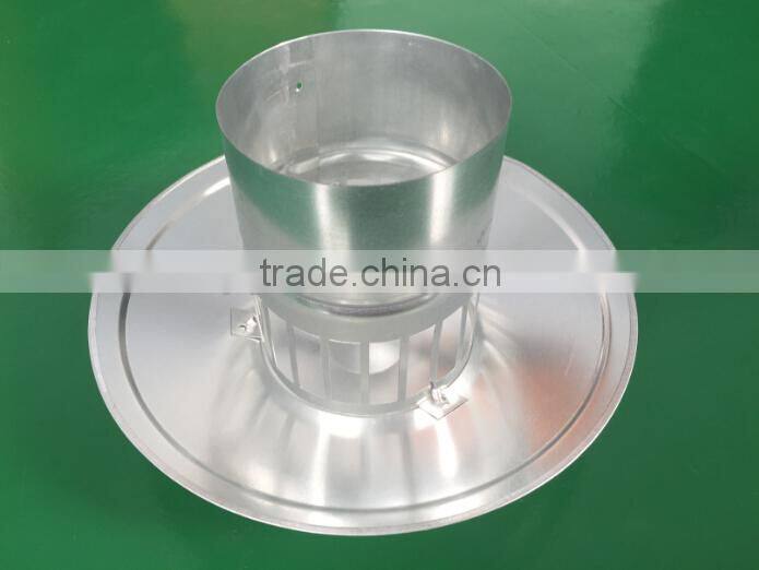 Galvanized Steel Dome Cap Mushroom Vent Cap Round Roof Cowl