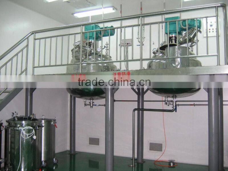 Gelatine Melting Tank and Gelatine Preparation Tank With Platform And Control Panel