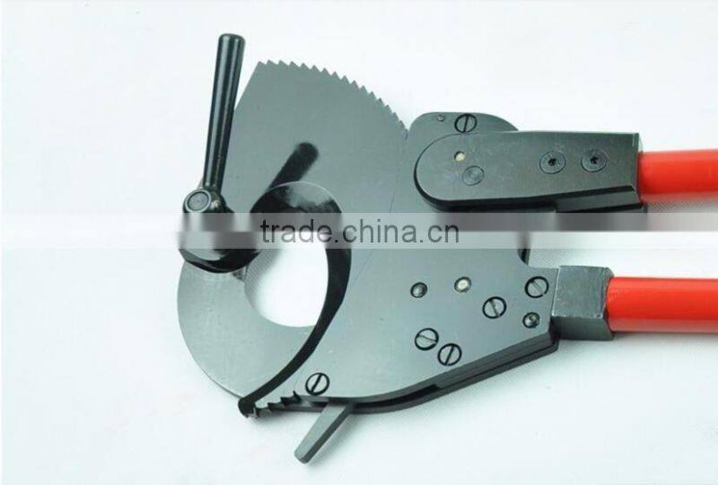 LSDHigh Quality Long handle LK-720 heavy duty Ratchet Cable Cutter for cutting 740mm2 copper pipe