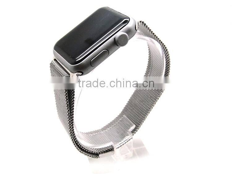 Multiple Designs custom logo popular mesh watch band for apple watch