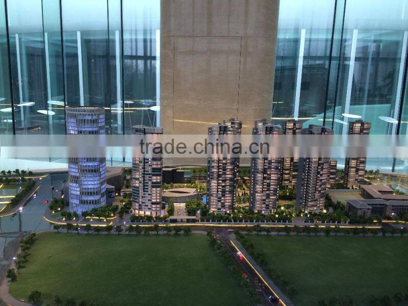 Real estate house building model for sale centre