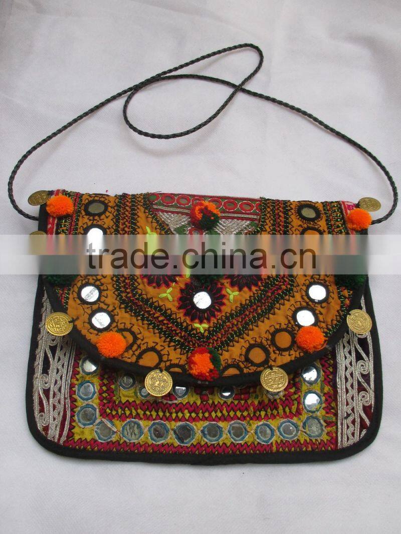 Latest Arrival Handmade Vintage Banjara Clutch Bag Ethnic Bag