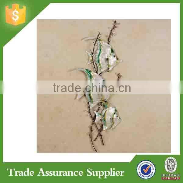 Jinhuoba cheap customer metal beautiful Branch leaf with deco wall for sale