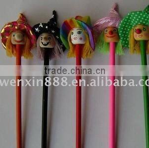 promotional heart shape magic quill feather pen for holiday gifts