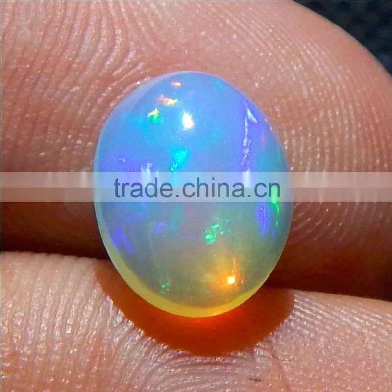 2 cts SIZE NATURAL ETHIOPIAN OPAL BEAUTIFUL RAINBOW FIRE QUALITY LOT