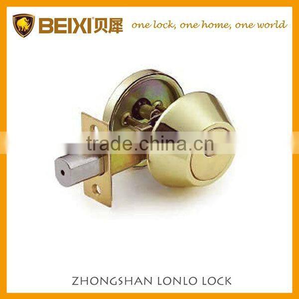 High security stainless steel SS finish Single-sided deadbolt