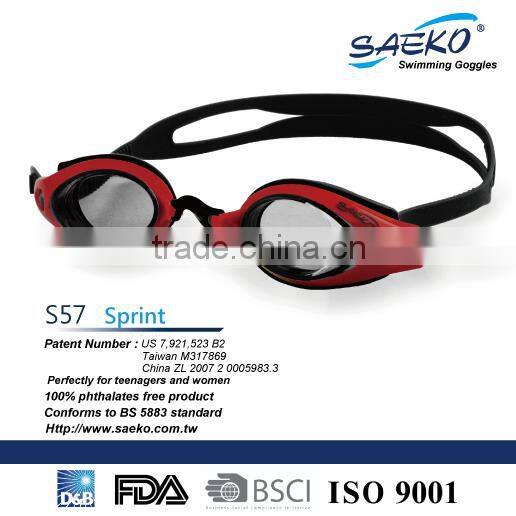 Sprint - Superior Quality Competition Racing Anti-fog Swimming Goggles 2016