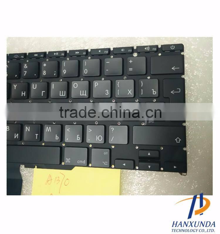 Wholesale 100% NEW Original RU version 2011-2015 Year for MBA Air 11" A1370 A1465 Russian keyboard