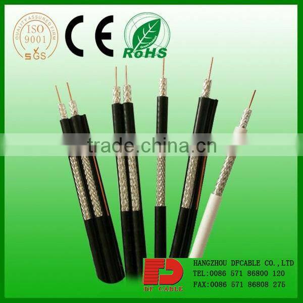 RG11 Standard Shield CCS Easy Installation Coaxial Cable For TV Tinned Copper