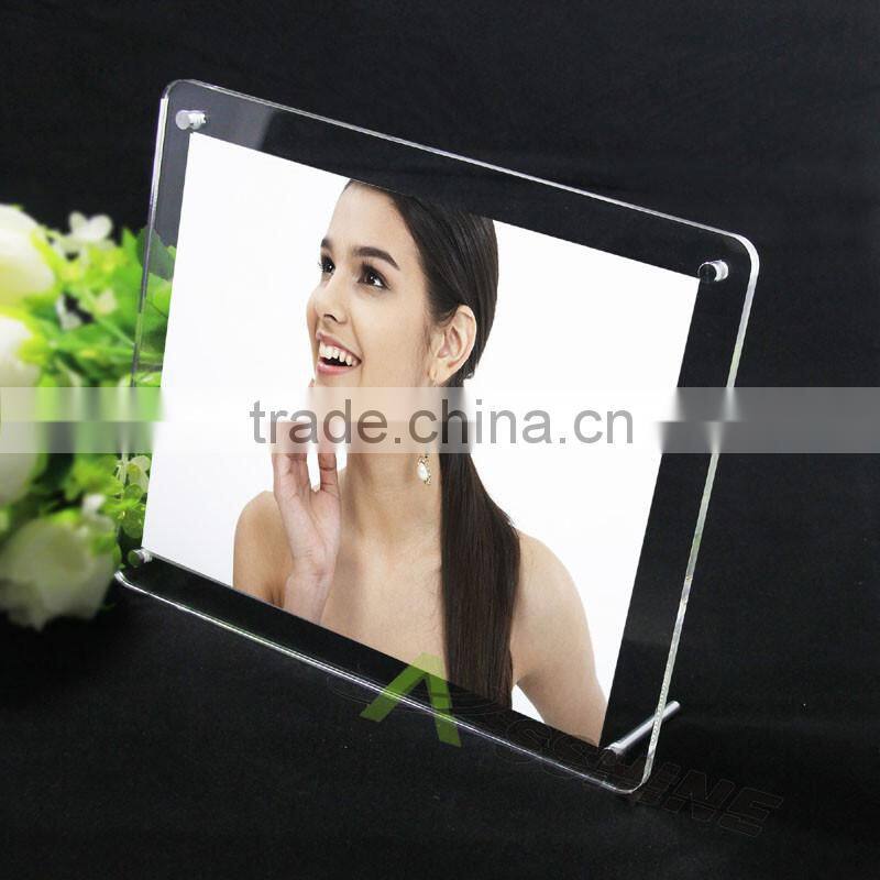 Hot Sale Simple Design Acrylic Material Photo Frame With Competitive Price
