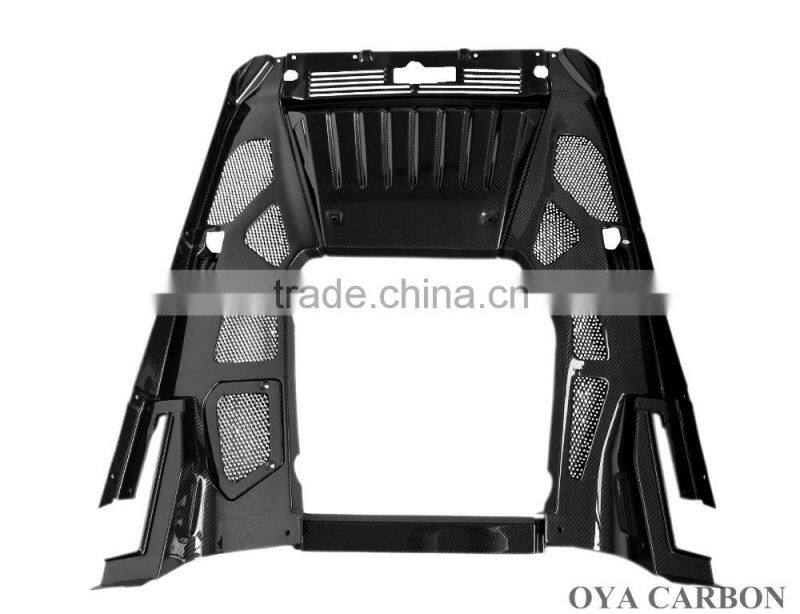 Carbon fiber engine covers for Lamborghini Huracan LP610