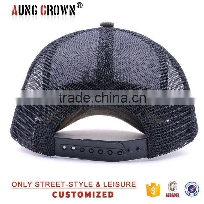 2015 popular camo trucker mesh cap