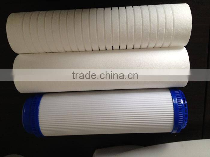 PP Melt Blown water filter cartridge,water treatment spun cartridge filter