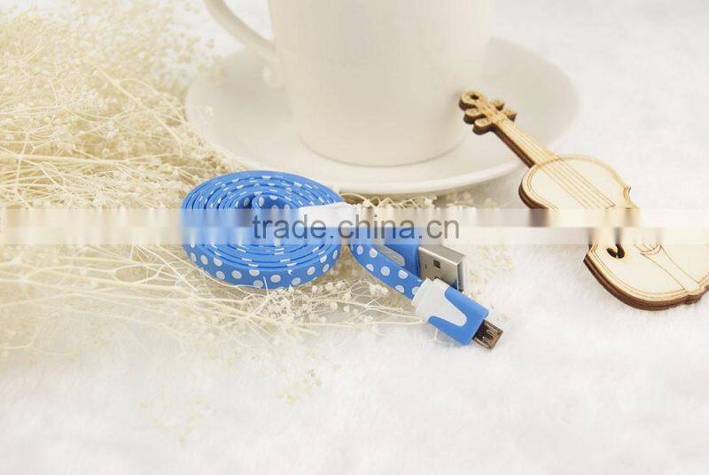 Usb cable for charging Printing USB Cable for V8 for micro usb data wire