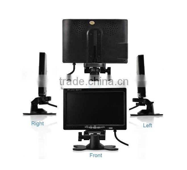 7 inch Car Monitor with HDMI VGA AV