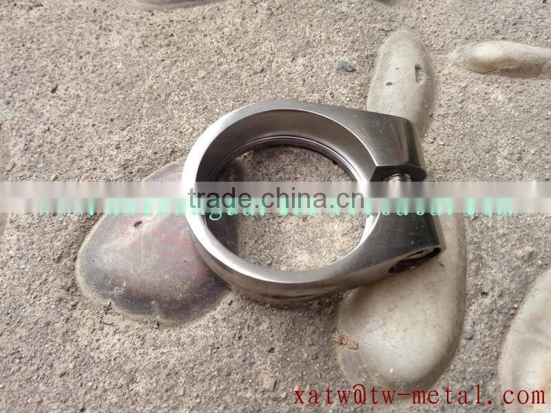 xacd made titanium seat post clamp 31.6 or 30.9 and 34.9 customize bicycle clamp