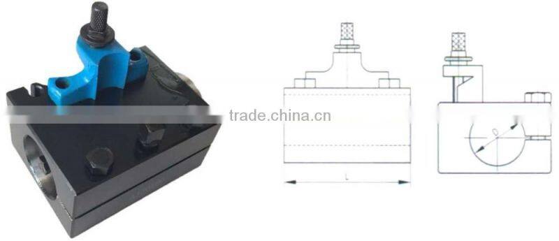 heavy duty drilling and boring tool holder