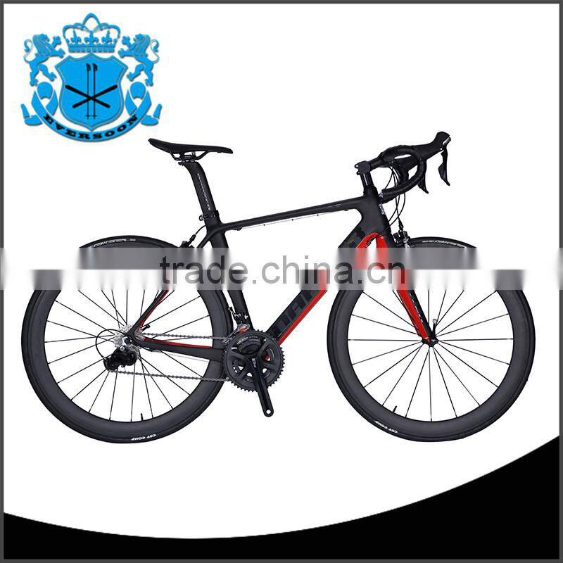 2015 new style china cheap 27 speed carbon fiber road bicycle