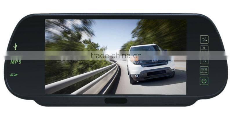 Universal lcd monitor 7 inch rear view mirror Car TV