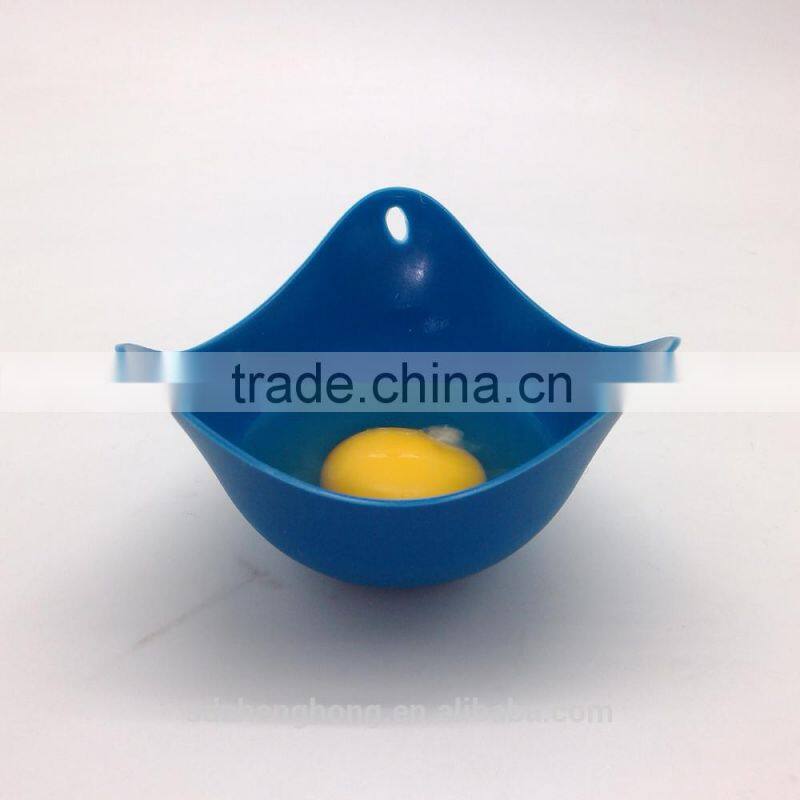 Promotion Silicone pod shape Egg Poacher egg cooker