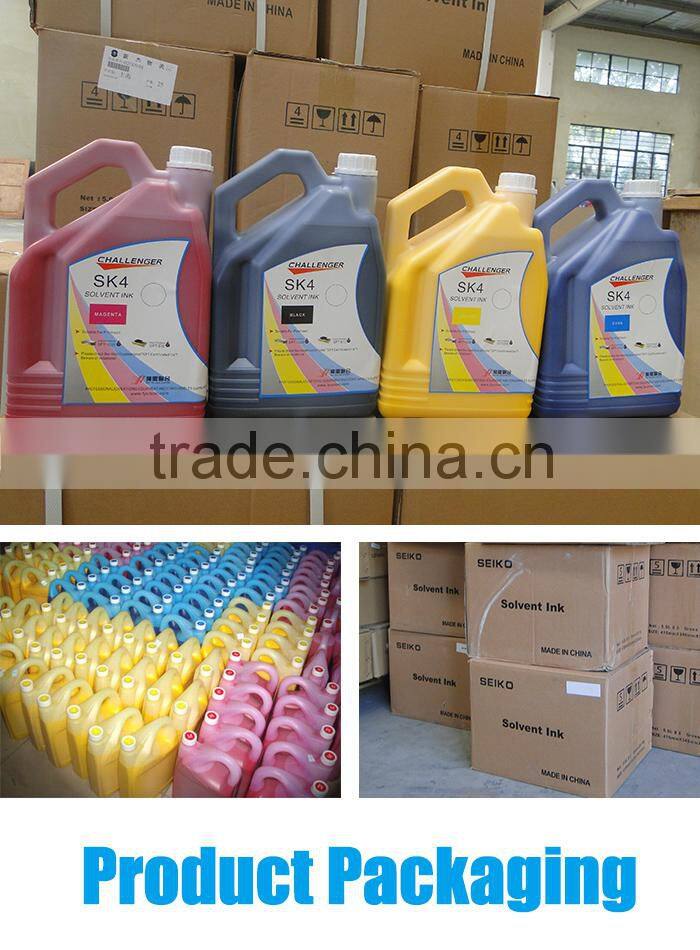 bright color low cost solvent printing ink