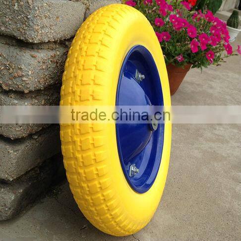 PU wheel for wheelbarrow