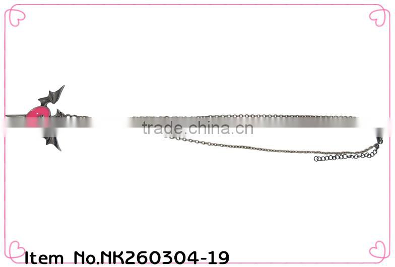 2014 fancy girls cross necklace