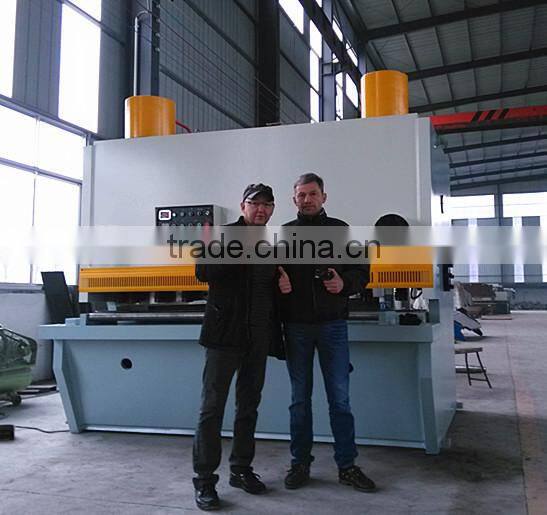 Metal sheet shear 12mm x 10ft steel plate guillotine