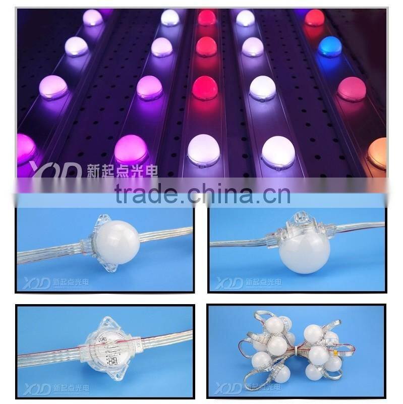 30mm led Pixel light DC12v digital rgb led pixels