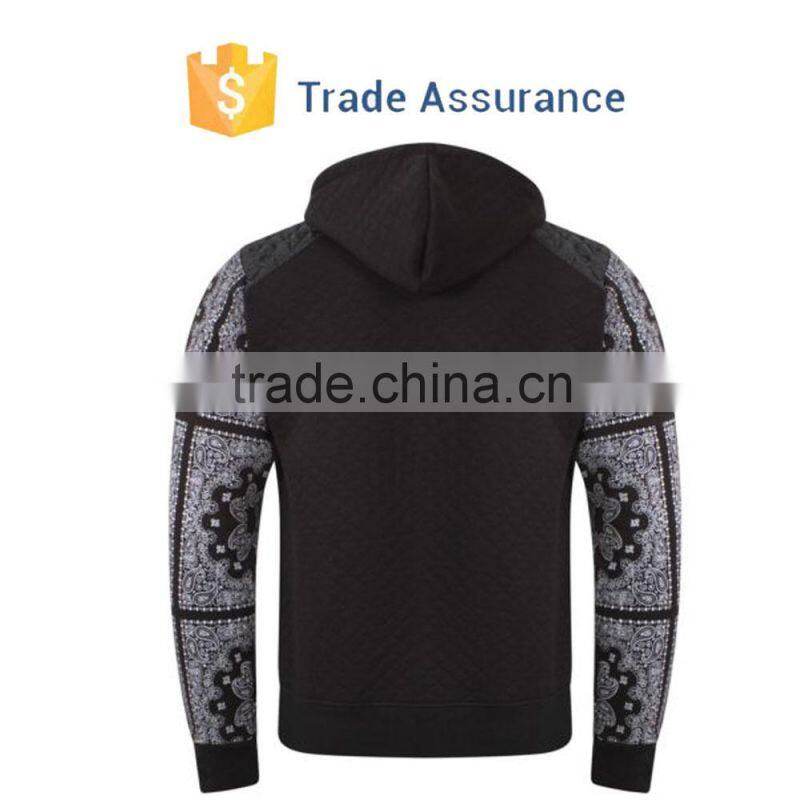New Men's Print Sleeve Hoodies/High Quality Jackets/Custom Print Jackets