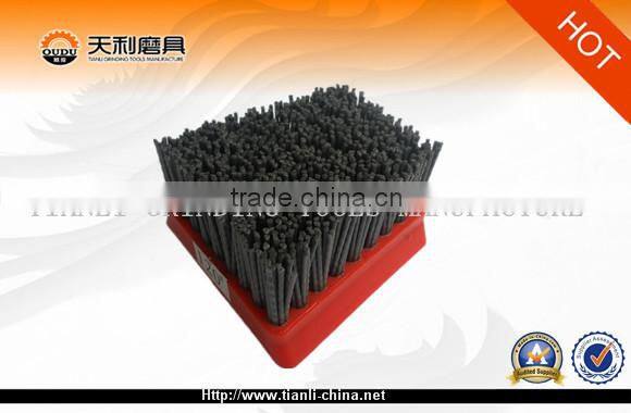 abrasive diamond brush fickert,stone polishing brush