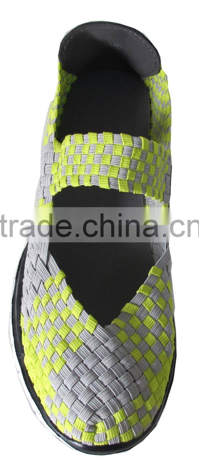 Women Mujer Zapatillas Female Platform Couple Woven Shoes Men Comfortable Hot Sell Casual HT-99714-009