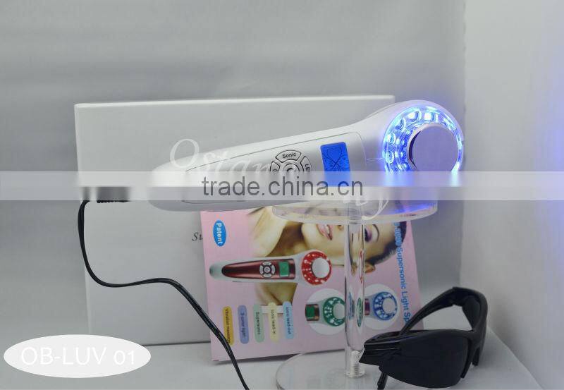Home LED + Ultrasounic Care beauty equipment LUV 01